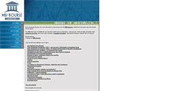 Desktop Screenshot of mbi-bourse.com