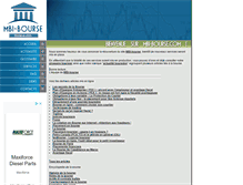 Tablet Screenshot of mbi-bourse.com